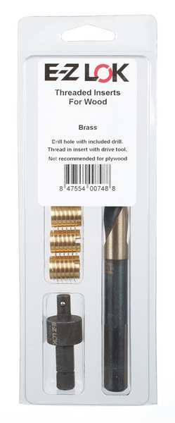 Thread Repair Kit, Knife Thread Inserts, 3/8