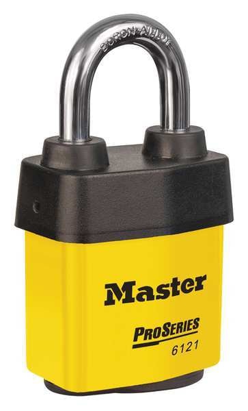 Lockout Padlock, KA, Yellow