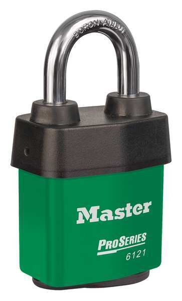 Lockout Padlock, KA, Green