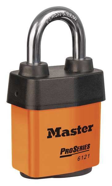 Lockout Padlock, KA, Orange