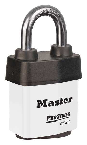 Lockout Padlock, KA, White