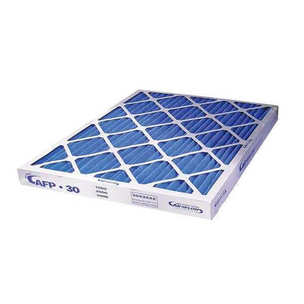 Air Filter, Pleated Panel, 16 x 25 x 1 In