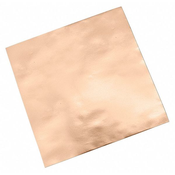 Foil Tape, 1/2 In. x 1/2 In., Copper, PK250