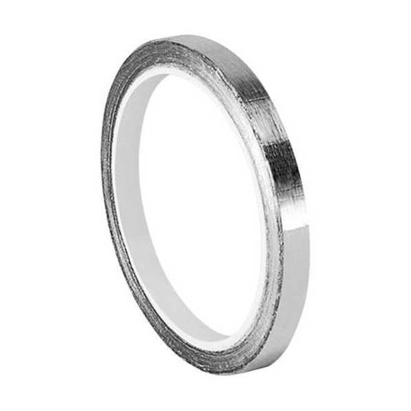 Foil Tape, 1/2 In. x 6 Yd., Shiny Silver