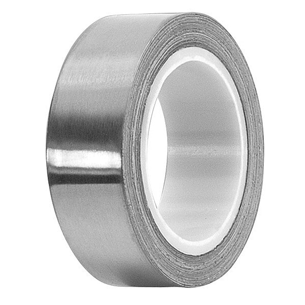 Foil Imperial Tape, Aluminum, 5 yd L, 3/4