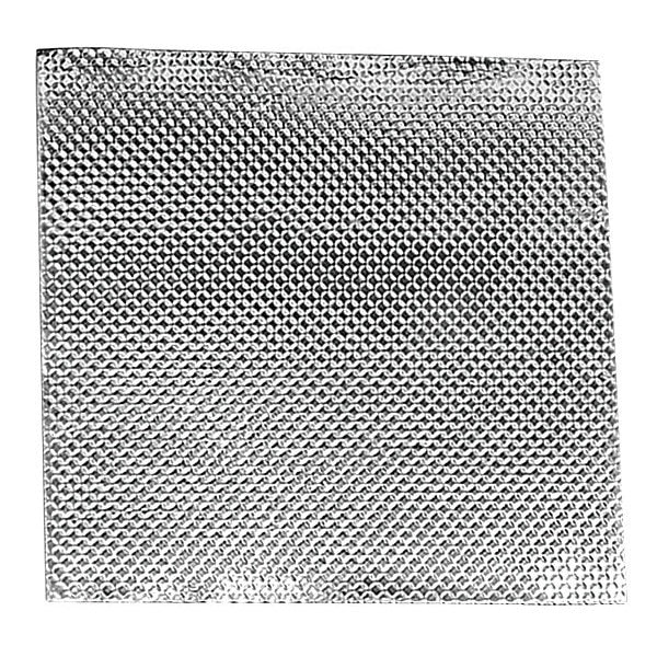 Embossed Foil Tape, 1/2 In x 1/2 In, PK250