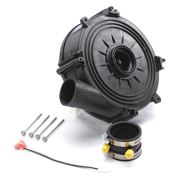 Round OEM Blower, 3300 RPM, 1 Phase, Direct, Plastic 1 Speed