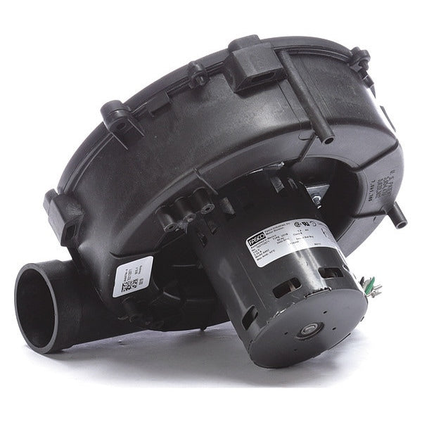 Round OEM Blower, 3400 RPM, 1 Phase, Direct, Plastic 1 Speed