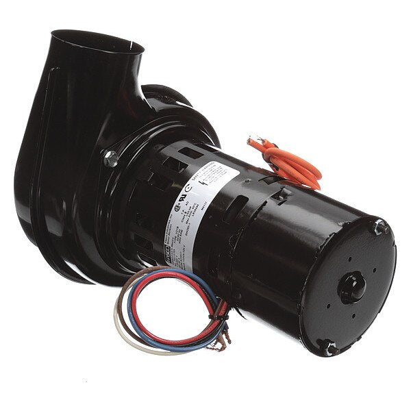 Round OEM Blower, 3000 RPM, 1 Phase, Direct, Steel 1 Speed
