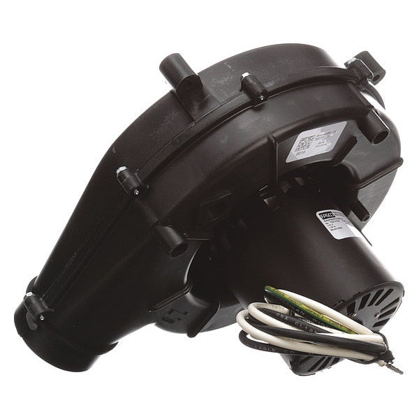 Round OEM Blower, 3400 RPM, 1 Phase, Direct, Plastic 1 Speed