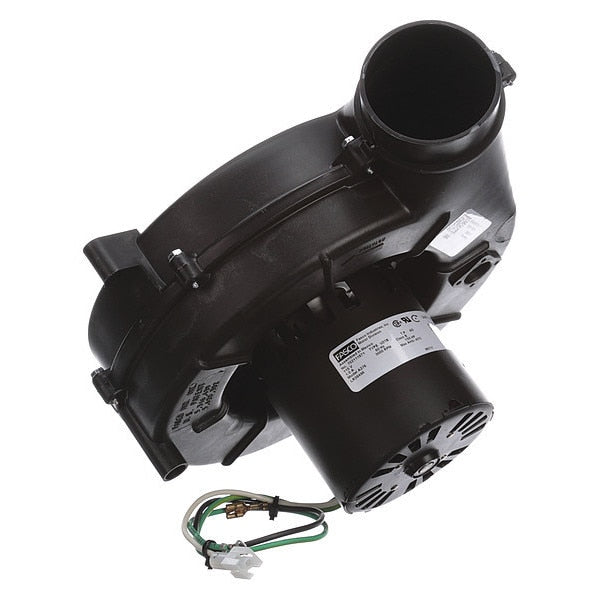 Round OEM Blower, 3000 RPM, 1 Phase, Direct, Plastic 1 Speed