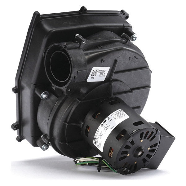 Round OEM Blower, 3450 RPM, 1 Phase, Direct, Plastic 1 Speed
