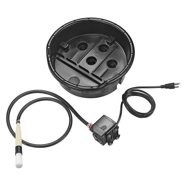 Portable Parts Washer, 0.8 gal, Water Pump