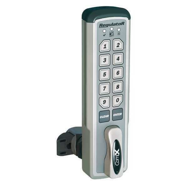 Electronic Keyless Lock, Nonhand, 1.437in