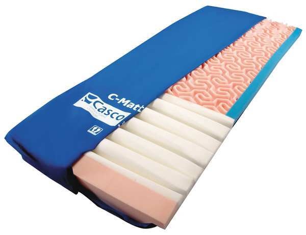 Mattress, Navy/Ocean Blue, 7 in.H x 84 inL