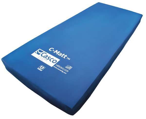 Mattress, Navy/Black, 84 in. L, 500 lb.