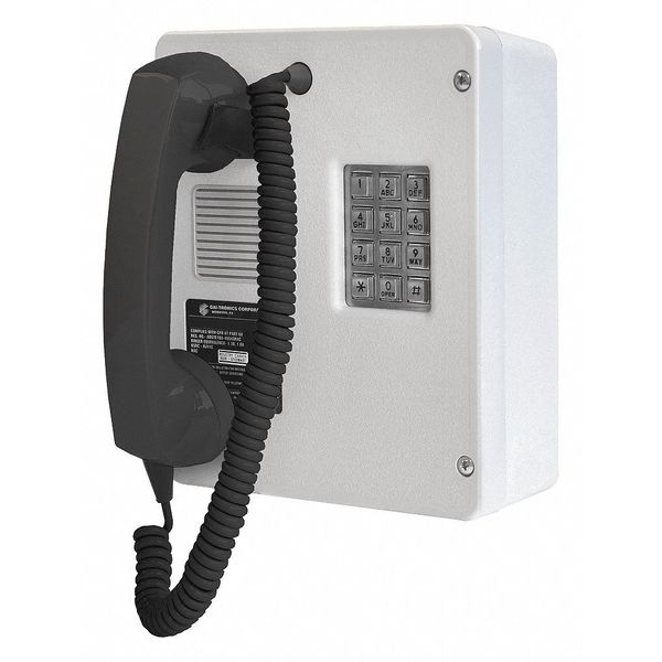 Telephone, Indoor Intrinsically Safe, Gray
