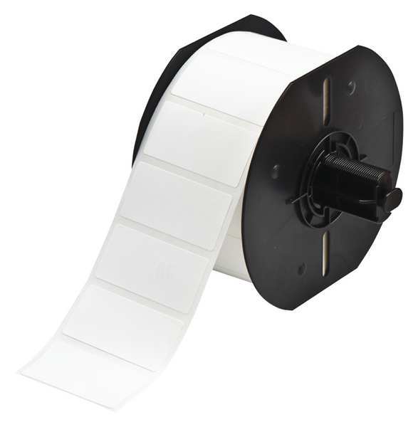 Label, White, 1100 per Roll, 2 in. W