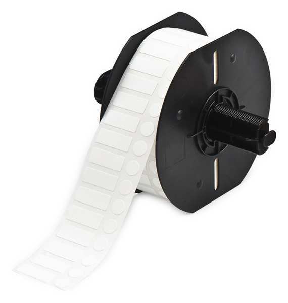 Label, White, 1500 per Roll, 1 in. W