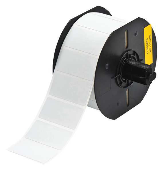 Label, Light Gray, 1 in. H, 2 in. W