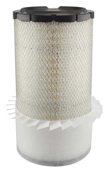 Air Filter, 16-1/2 in. Lx8-3/16 in. dia.