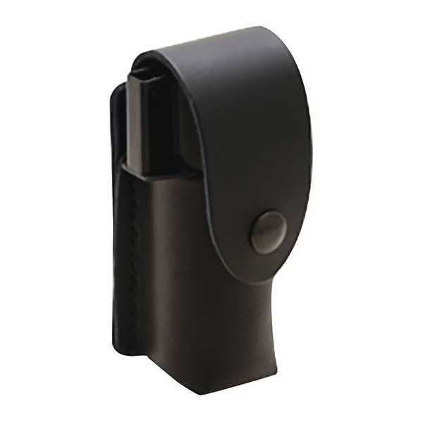 Carry Case, Leather, Belt Loop, Black Snap