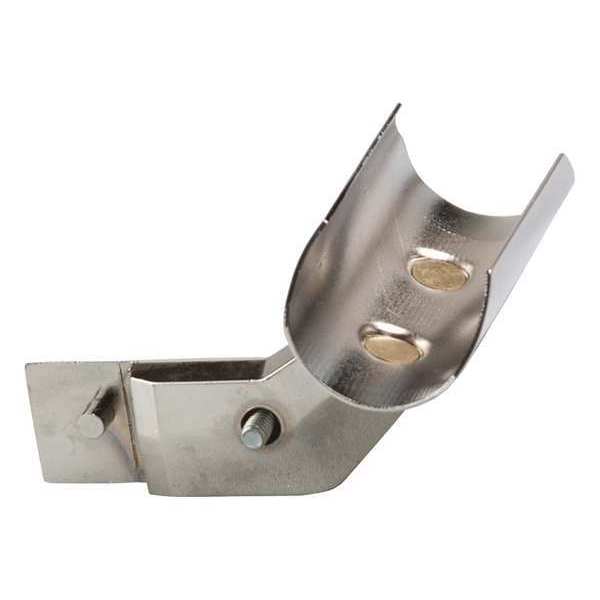 Spring Clamp Socket, Chrome, 16 ga., 100PK