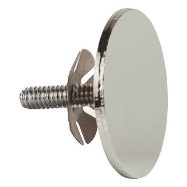 Add-on End Cap, Chrome, Silver, 100PK