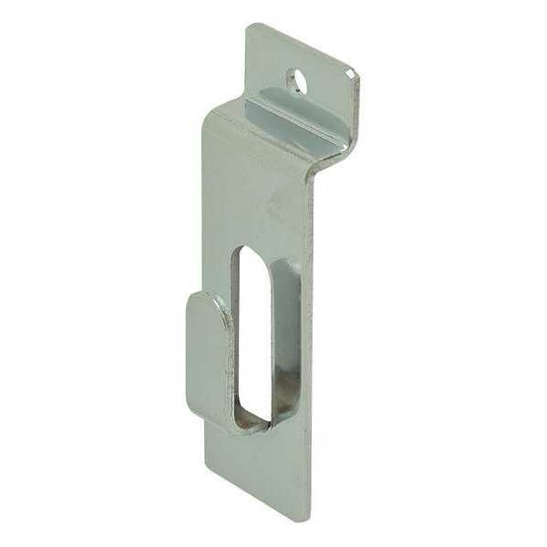 Add-On Notch Hook, Chrome, Silver, 96PK
