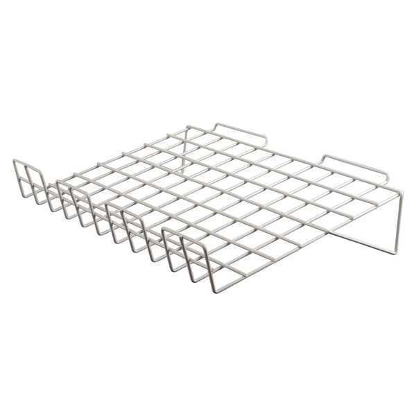 Shelf, White, 22-1/2 in. L, Semi-Gloss, PK6