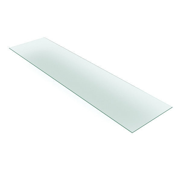 Tempered Glass Shelves, 14in. W, Glass, PK5