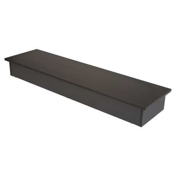 Wood Base for Glass Cubbies, Blk, 60 in. L