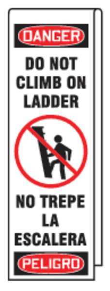 Ladder Shield Wrap, Danger Do Not Climb