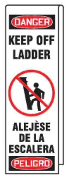 Ladder Shield Wrap, Danger Keep Off