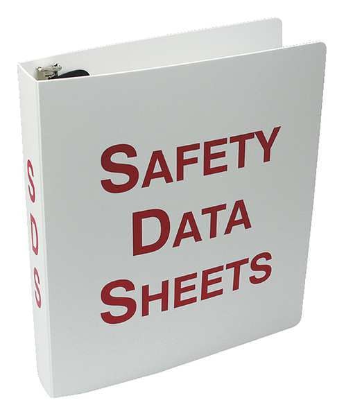 Binder, Red/White, 11-3/4 in. W, English