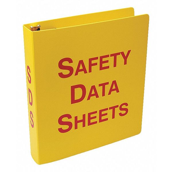 Binder, Red/Yellow, 11-3/4 in. W, English