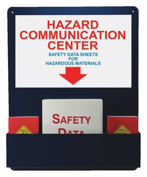 Hazard Comm. Center, English, 30in.H