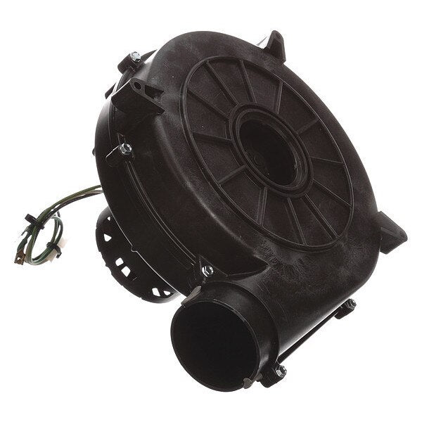Round OEM Blower, 3400 RPM, 1 Phase, Direct, Plastic 1 Speed