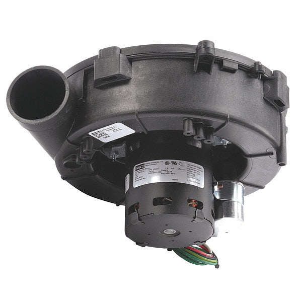 Round OEM Blower, 3200/2800 RPM, 1 Phase, Direct, Plastic 2 Speed