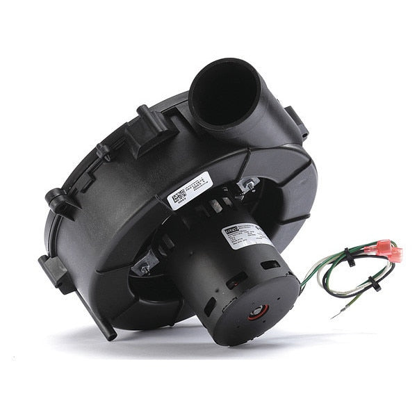 Round OEM Blower, 3400 RPM, 1 Phase, Direct, Plastic 1 Speed