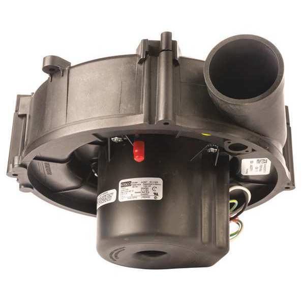 Round OEM Blower, 3000 RPM, 1 Phase, Direct, Plastic 1 Speed