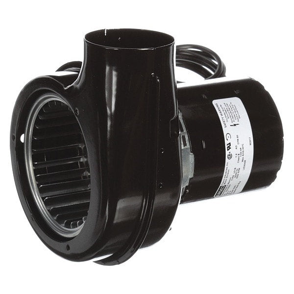 Round OEM Blower, 3000 RPM, 1 Phase, Direct, Steel 1 Speed