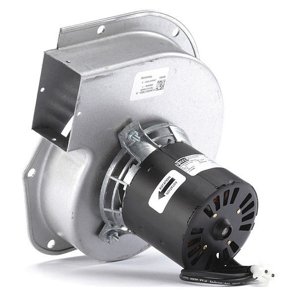 Rectangular OEM Blower, 3000 RPM, 1 Phase, Direct, Steel 1 Speed