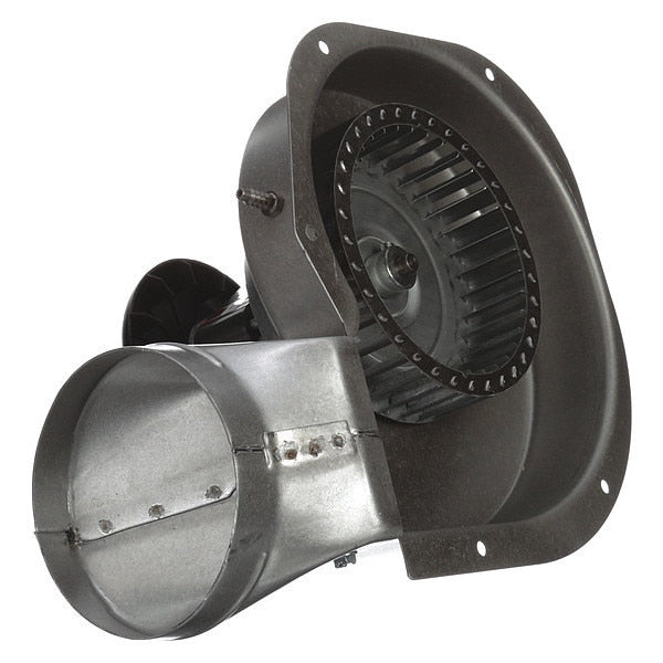 Round OEM Blower, 3000 RPM, 1 Phase, Direct, Steel 1 Speed