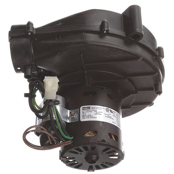 Round OEM Blower, 3450 RPM, 1 Phase, Direct, Plastic 1 Speed