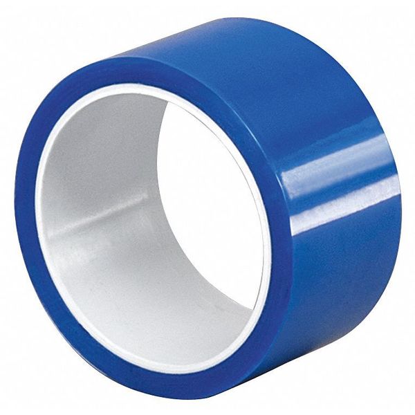 Film Tape, Polyester, Blue, 4 In. x 10 Yd.