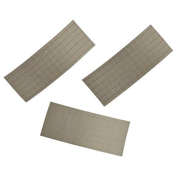Fabric Tape, 1 In x 2 In, 4.3 mil, Gray, PK5