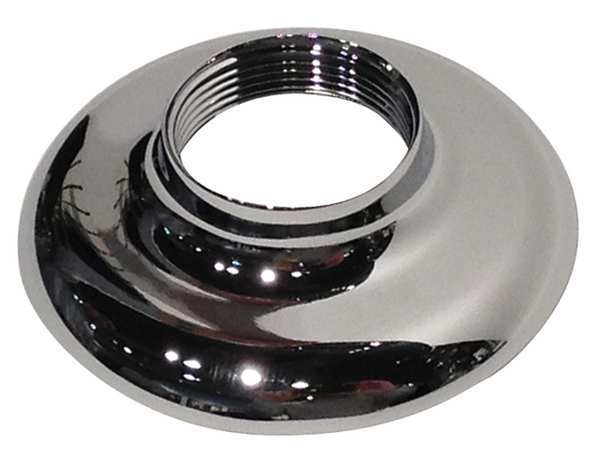 Escutcheon, Chrome, Metal