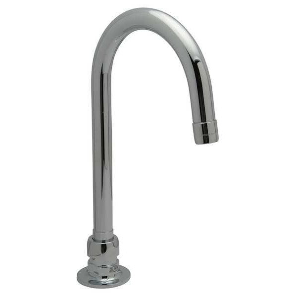 Foot Pedal Single Hole Mount, 1 Hole Spout, Chrome