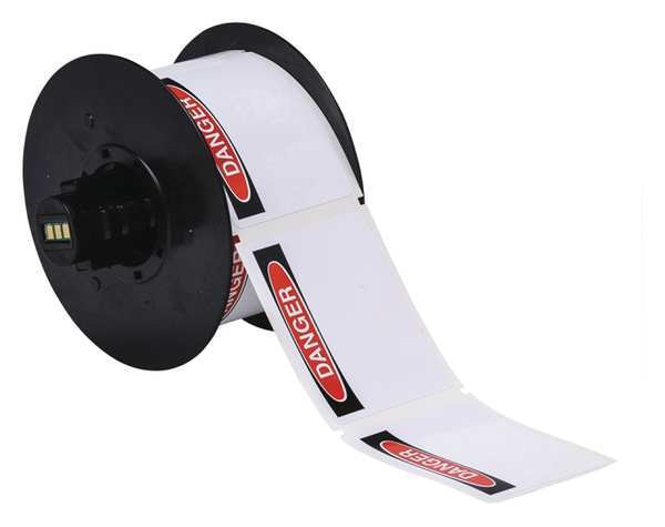 Label, Red/Black/White, Labels/Roll: 175